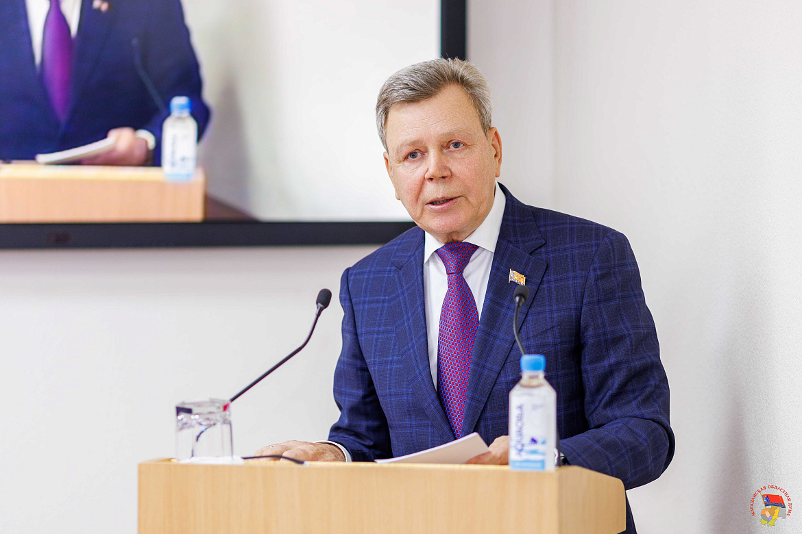 Сергей Абрамов подвел итоги работы седьмого созыва Магаданской областной Думы