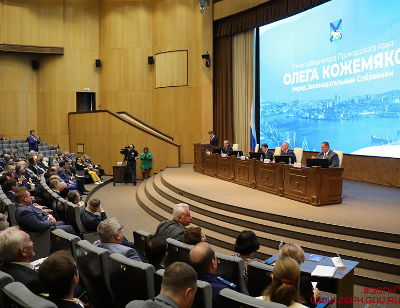 Депутаты заслушали отчет Губернатора Приморского края