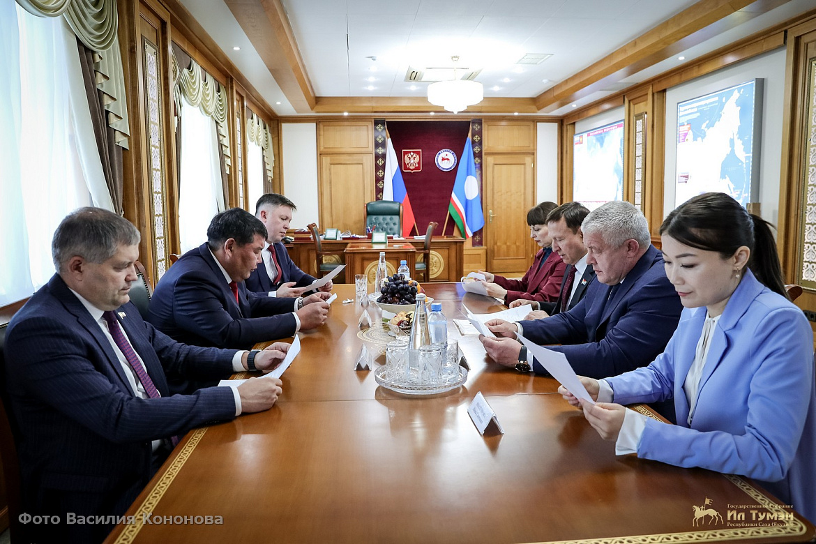 Алексей Еремеев провел встречу с членами Парламентской Ассоциации "Дальний Восток и Забайкалье"